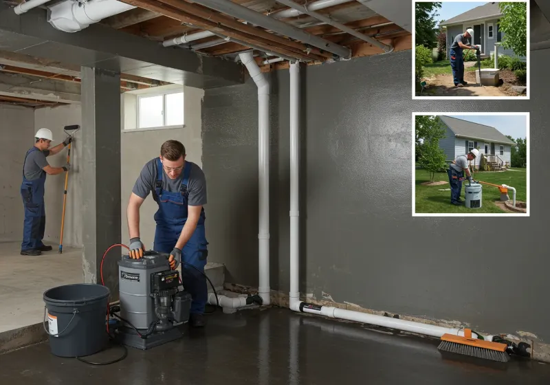 Basement Waterproofing and Flood Prevention process in Garden City, SC